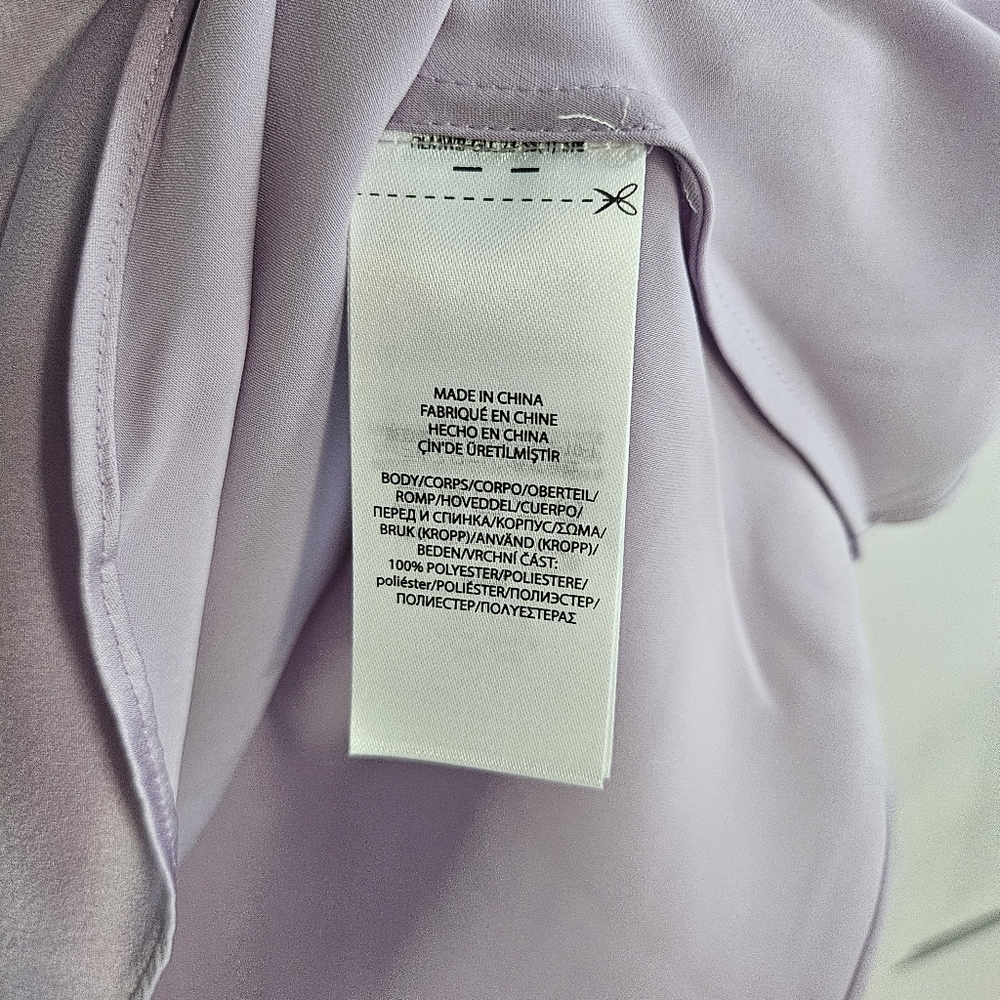 ❤️SPECIAL❤️NWT. POLO RALPH LAUREN Satin V-Neck Cami In Lavender - Picture 10 of 14